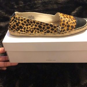 Cheetah print flats
